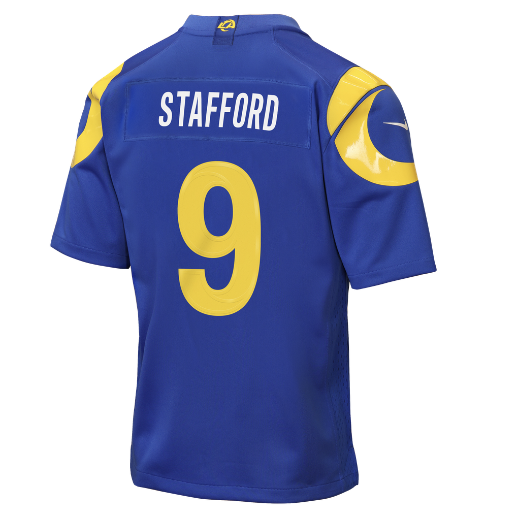 Youth Los Angeles Rams Matthew Stafford Royal Team Game Jersey