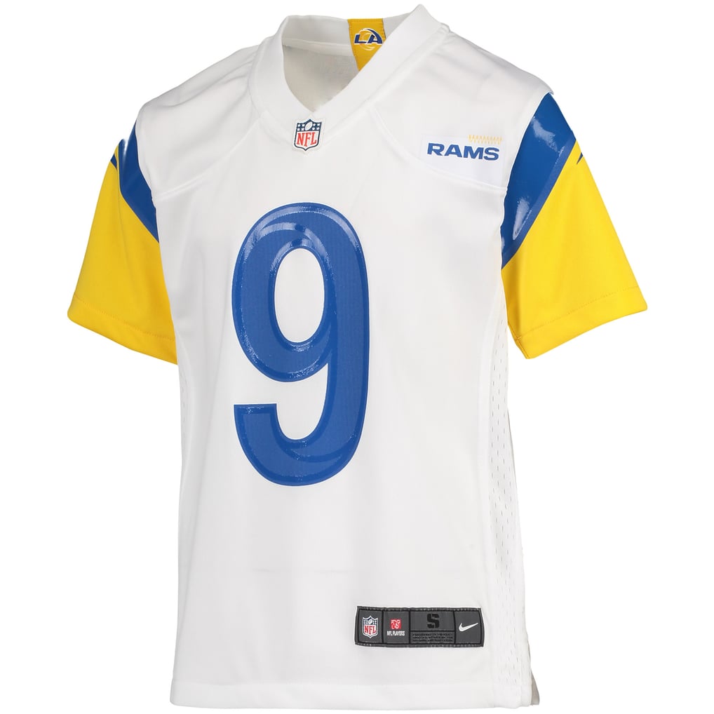 Youth Los Angeles Rams Matthew Stafford White Game Jersey