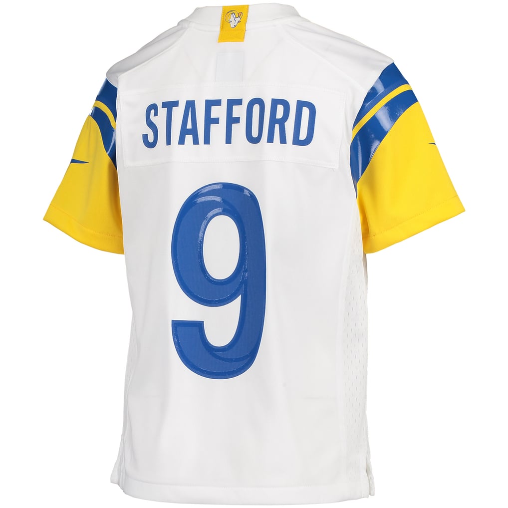 Youth Los Angeles Rams Matthew Stafford White Game Jersey