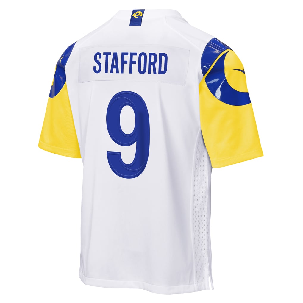 Youth Los Angeles Rams Matthew Stafford White Game Jersey