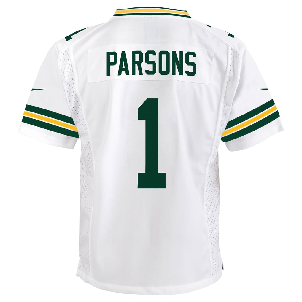 Youth Green Bay Packers Micah Parsons White Game Jersey