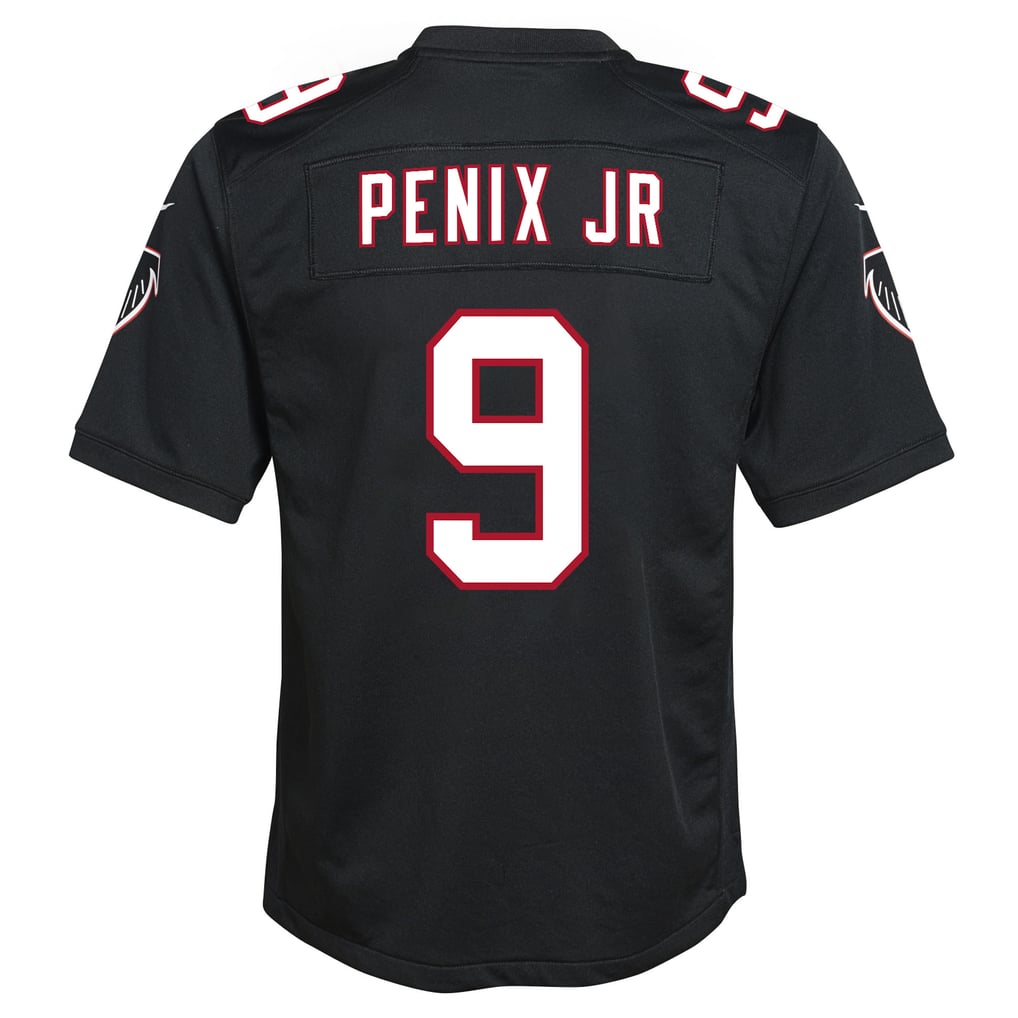 Youth Atlanta Falcons Michael Penix Jr. Black Alternate Game Jersey