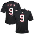Youth Atlanta Falcons Michael Penix Jr. Black Alternate Game Jersey