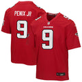 Youth Atlanta Falcons Michael Penix Jr. Red Game Jersey