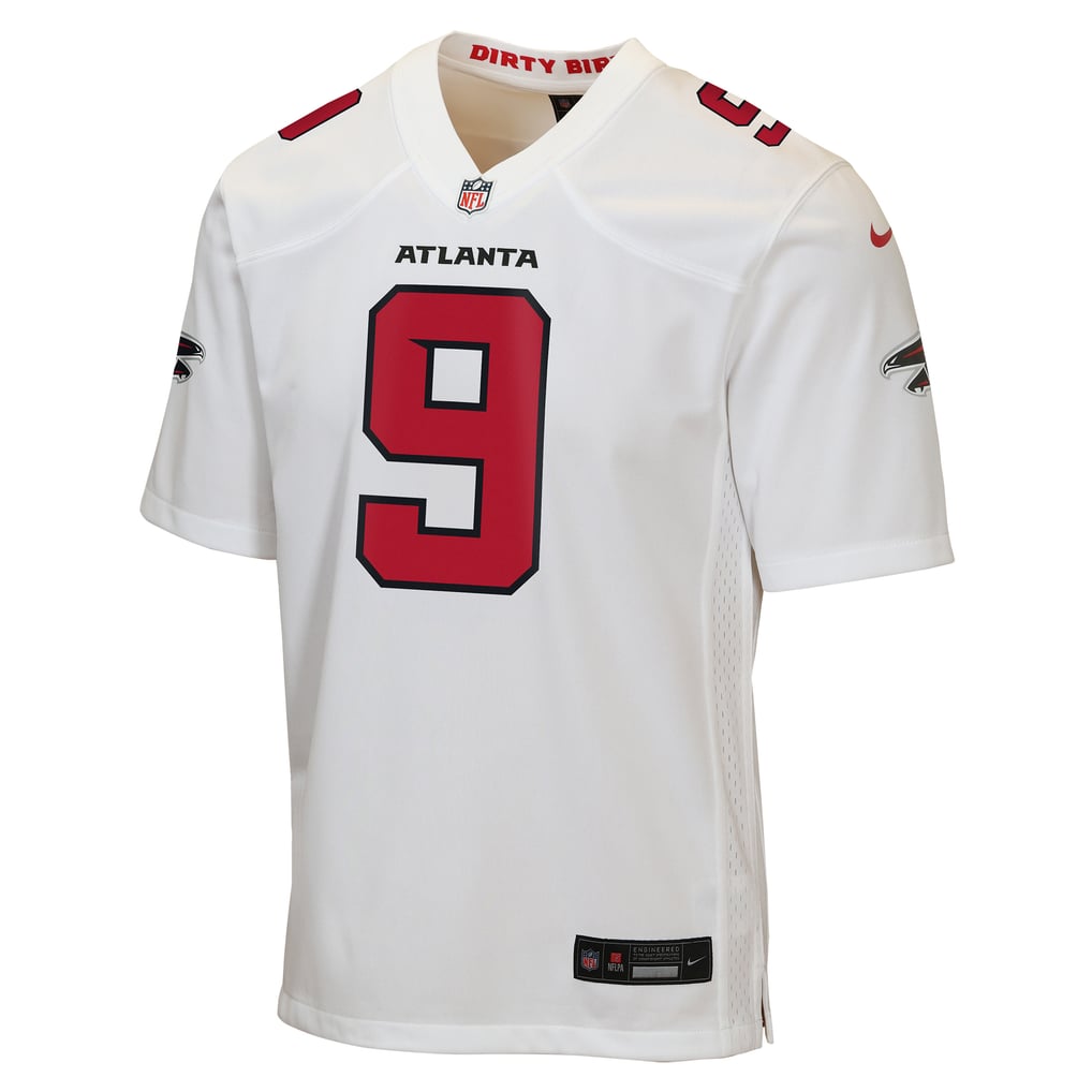 Youth Atlanta Falcons Michael Penix Jr. White Game Jersey
