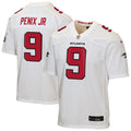 Youth Atlanta Falcons Michael Penix Jr. White Game Jersey