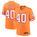 Youth Tampa Bay Buccaneers Mike Alstott Orange Retired Player Game Jersey