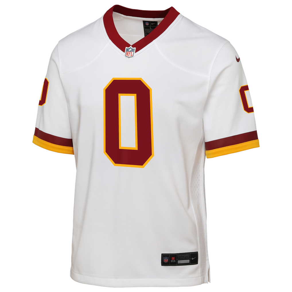 Youth Washington Commanders Mike Sainristil White Alternate 2 Game Jersey