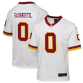 Youth Washington Commanders Mike Sainristil White Alternate 2 Game Jersey