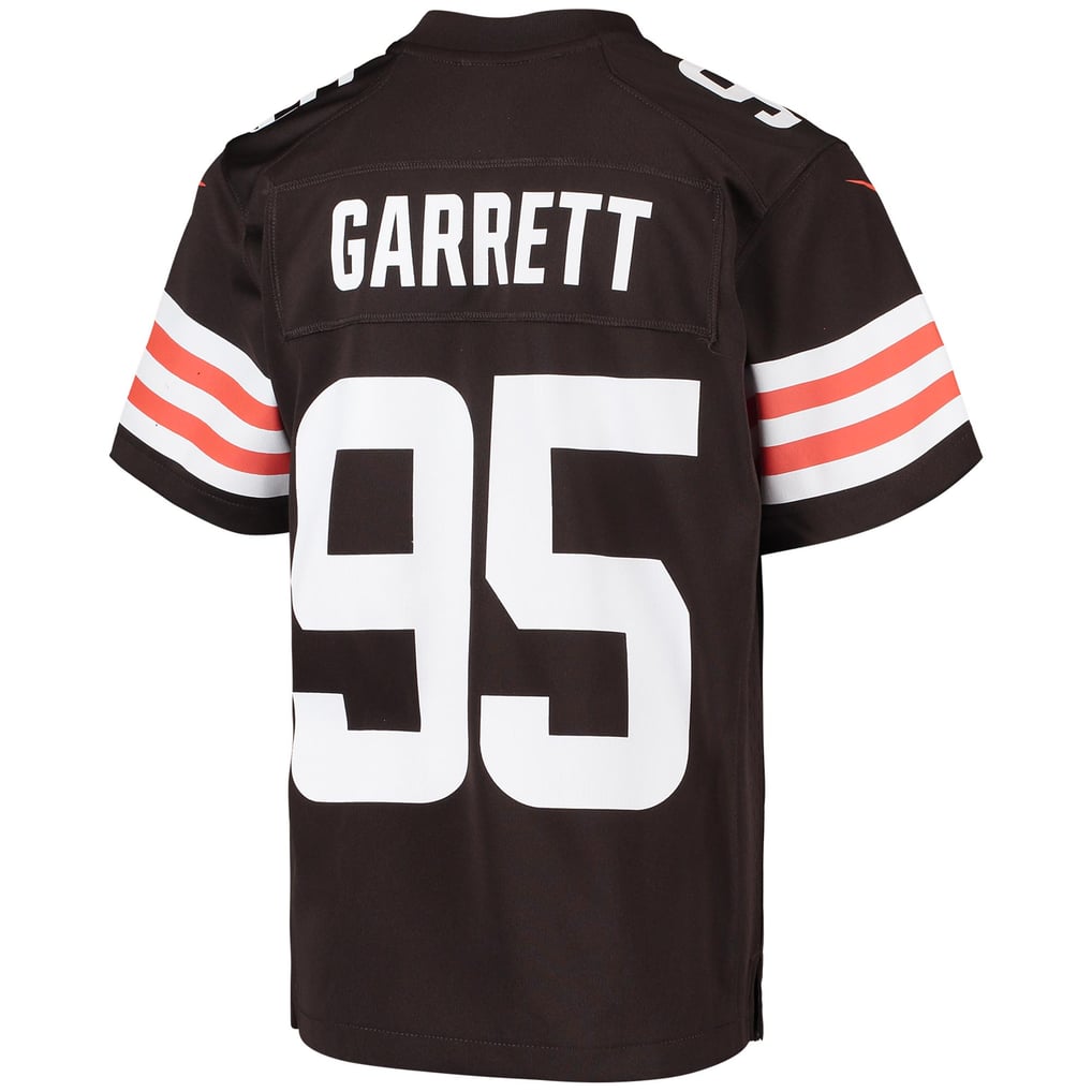 Youth Cleveland Browns Myles Garrett Brown Game Jersey