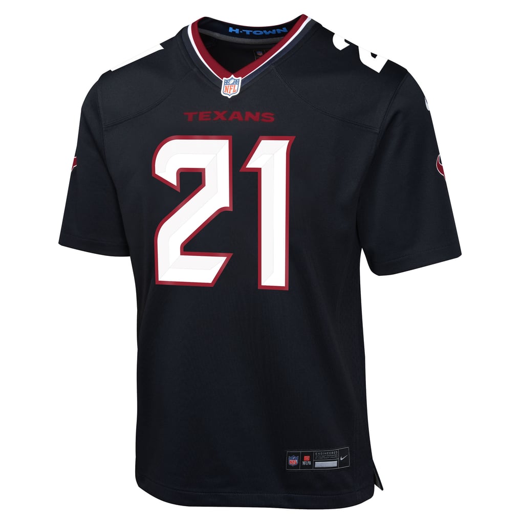 Youth Houston Texans Nick Chubb Navy Team Game Jersey