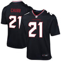 Youth Houston Texans Nick Chubb Navy Team Game Jersey