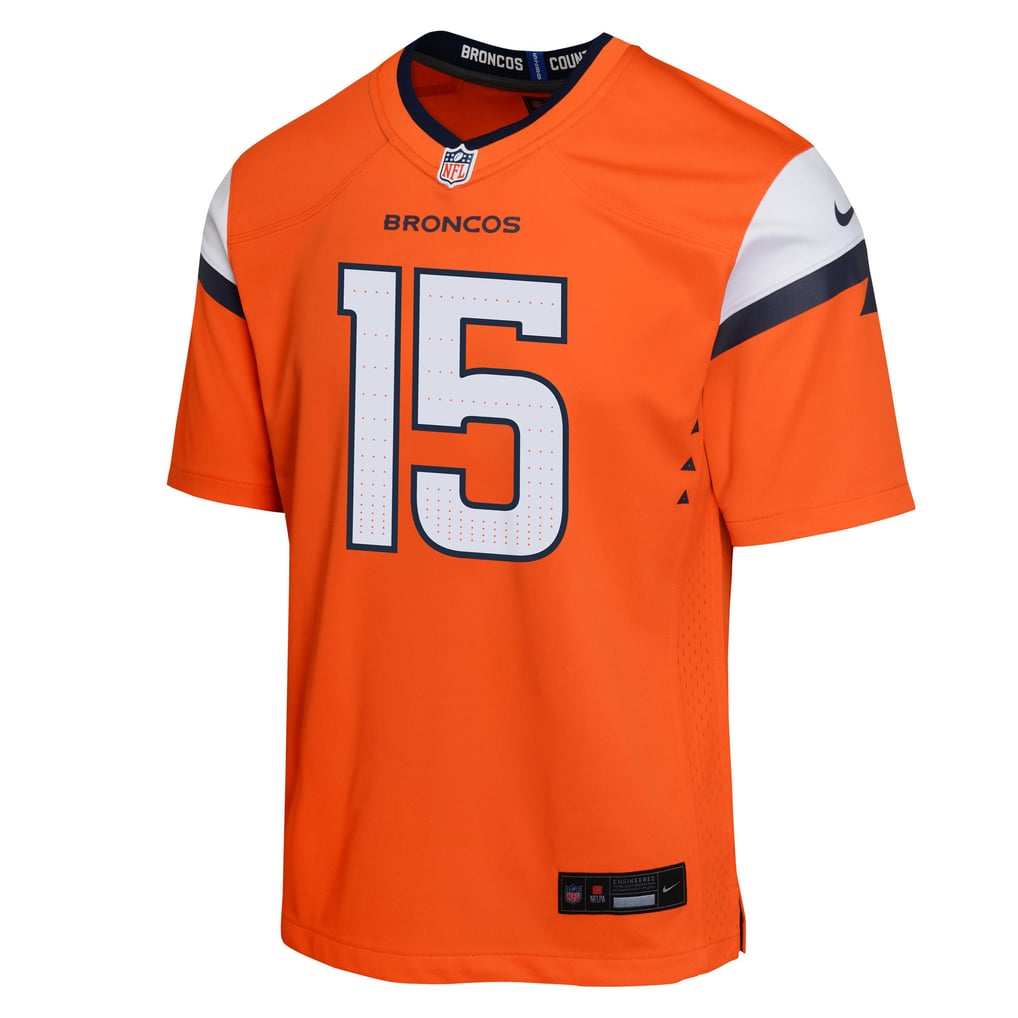 Youth Denver Broncos Nik Bonitto Orange Alternate Game Jersey