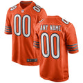 Youth Chicago Bears Orange Alternate Custom Game Jersey
