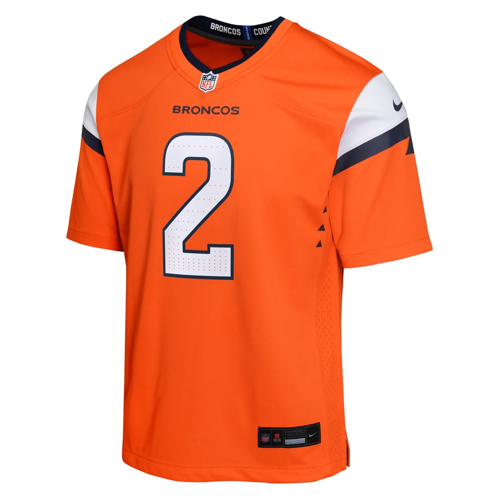 Youth Denver Broncos Patrick Surtain II Orange Game Jersey
