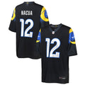Youth Los Angeles Rams Puka Nacua Dark Blue Rivalries Collection Game Jersey