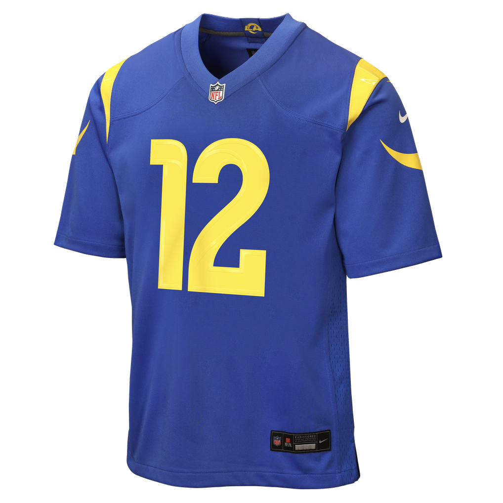 Youth Los Angeles Rams Puka Nacua Royal Game Jersey