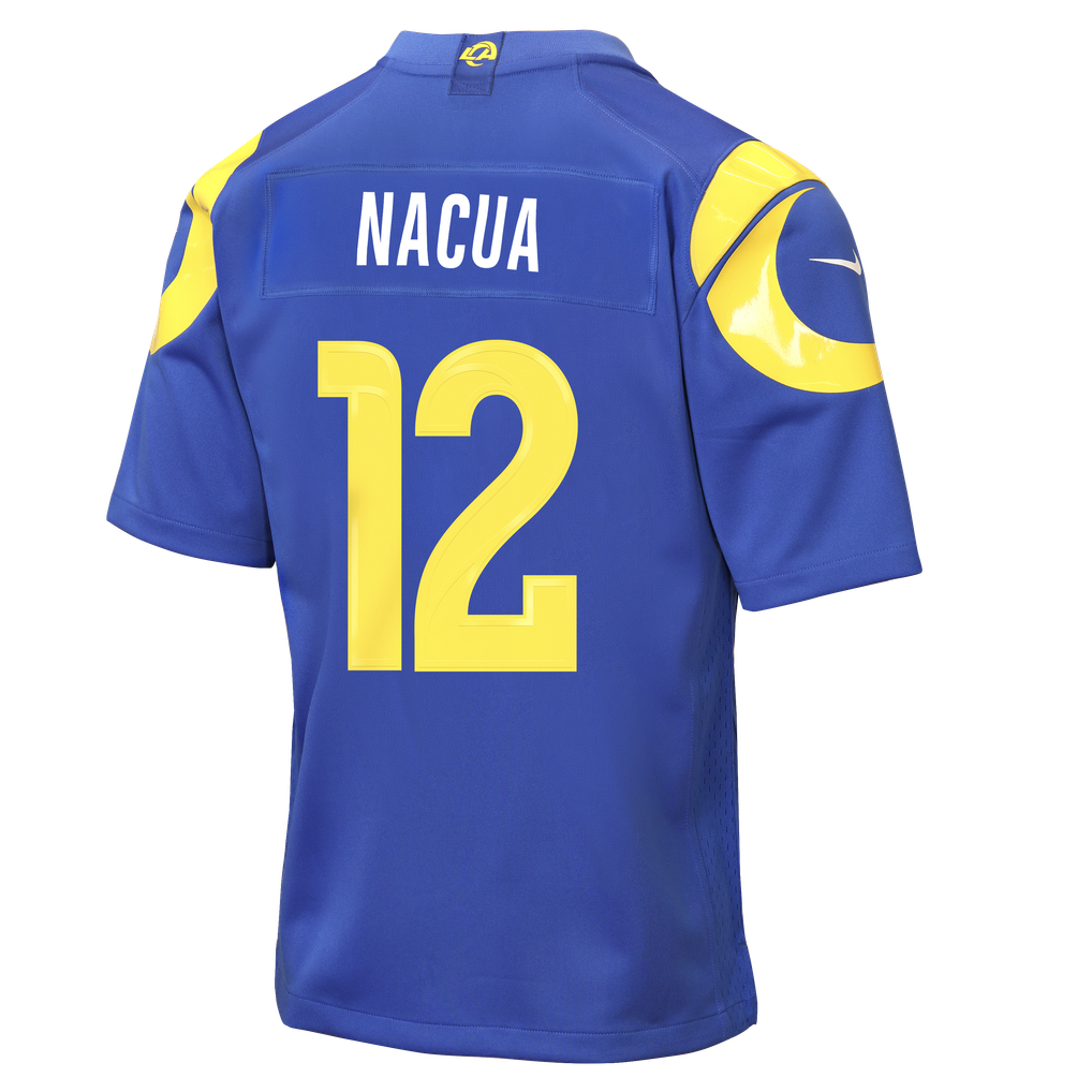 Youth Los Angeles Rams Puka Nacua Royal Game Jersey