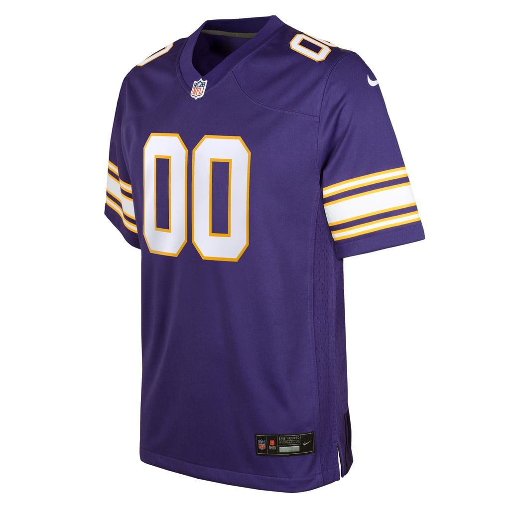 Youth Minnesota Vikings Purple Classic Custom Game Jersey