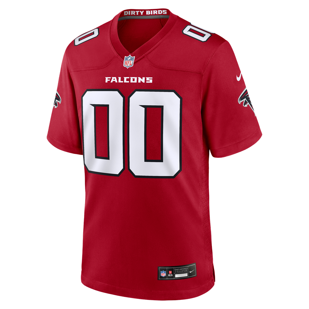 Youth Atlanta Falcons Red Custom Game Jersey