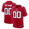 Youth Atlanta Falcons Red Custom Game Jersey