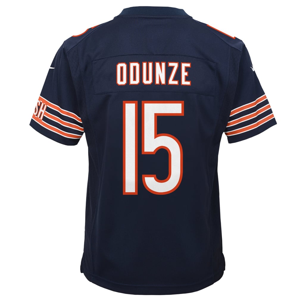 Youth Chicago Bears Rome Odunze Navy Game Jersey