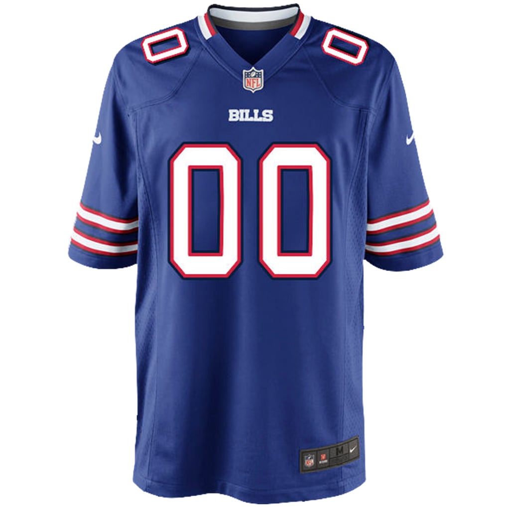 Youth Buffalo Bills Royal Custom Game Jersey