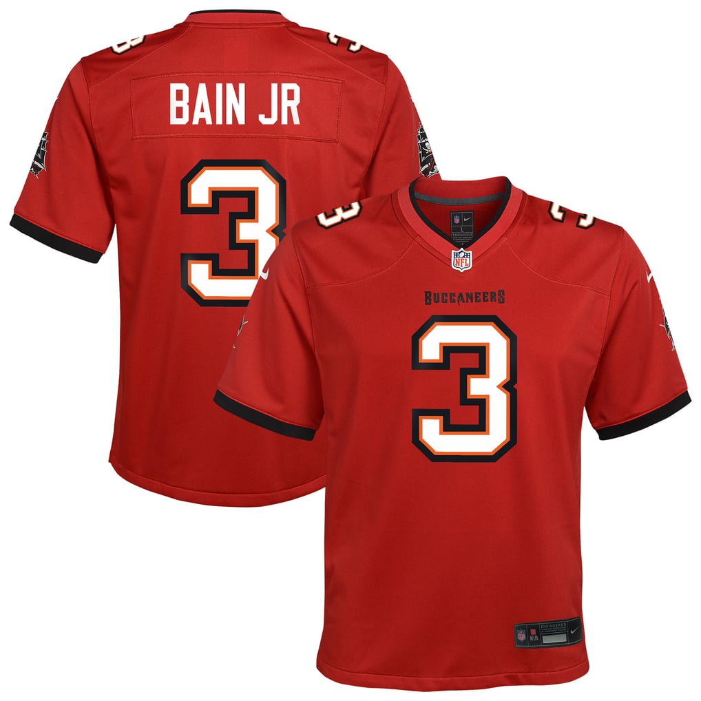 Youth Tampa Bay Buccaneers Rueben Bain Jr. Red Team Game Jersey