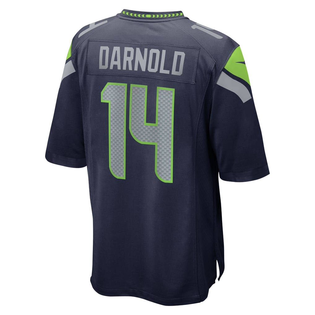 Youth Seattle Seahawks Sam Darnold College Navy Team Game Jersey