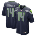 Youth Seattle Seahawks Sam Darnold College Navy Team Game Jersey