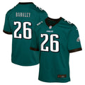 Youth Philadelphia Eagles Saquon Barkley Green Game Jersey