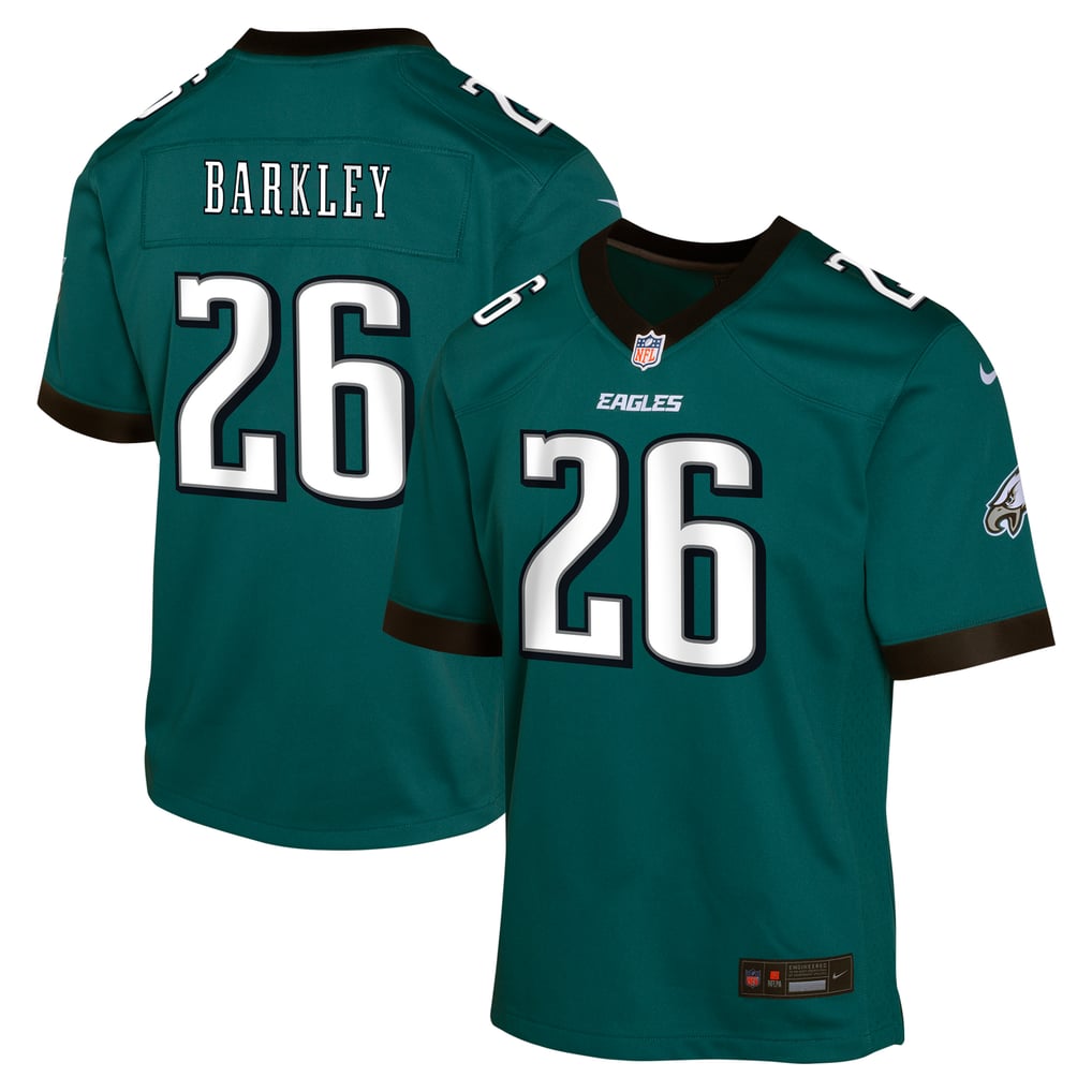 Youth Philadelphia Eagles Saquon Barkley Green Game Jersey