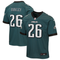 Youth Philadelphia Eagles Saquon Barkley Midnight Green Team Game Jersey