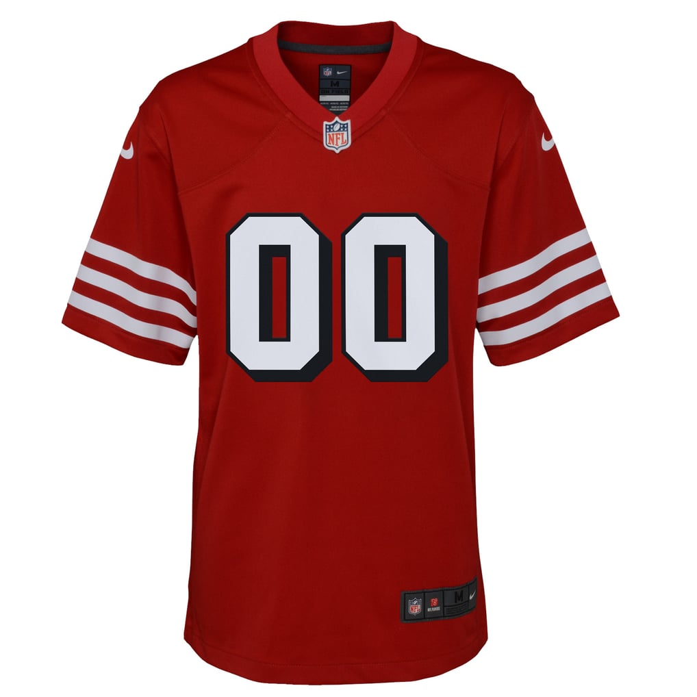 Youth San Francisco 49ers Scarlet Alternate Custom Game Jersey