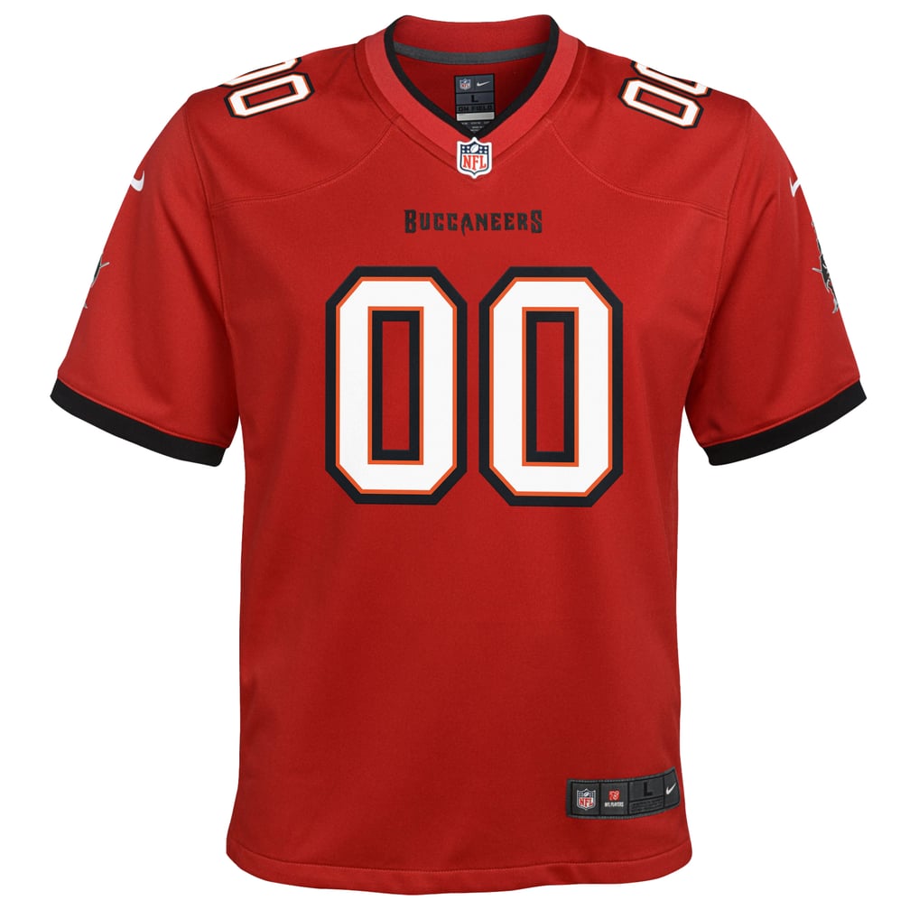 Youth Tampa Bay Buccaneers Red Custom Game Jersey