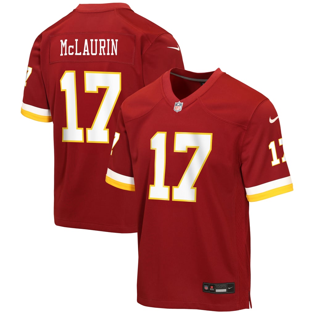 Youth Washington Commanders Burgundy Game Jersey