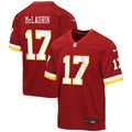 Youth Washington Commanders Burgundy Game Jersey