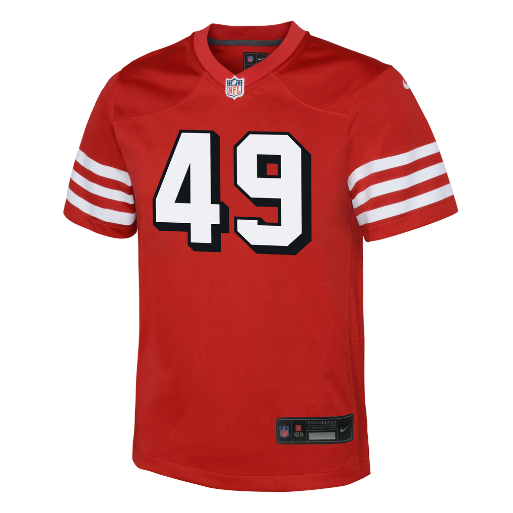 Youth San Francisco 49ers The Faithful Scarlet Alternate 2 Game Jersey