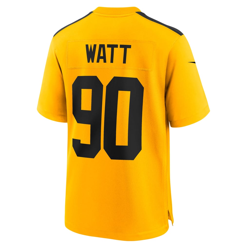 Youth Pittsburgh Steelers T.J. Watt Gold Alternate 1933 Throwback Game Jersey