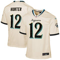 Youth Jacksonville Jaguars Travis Hunter Natural 2026 Rivalries Collection Game Jersey
