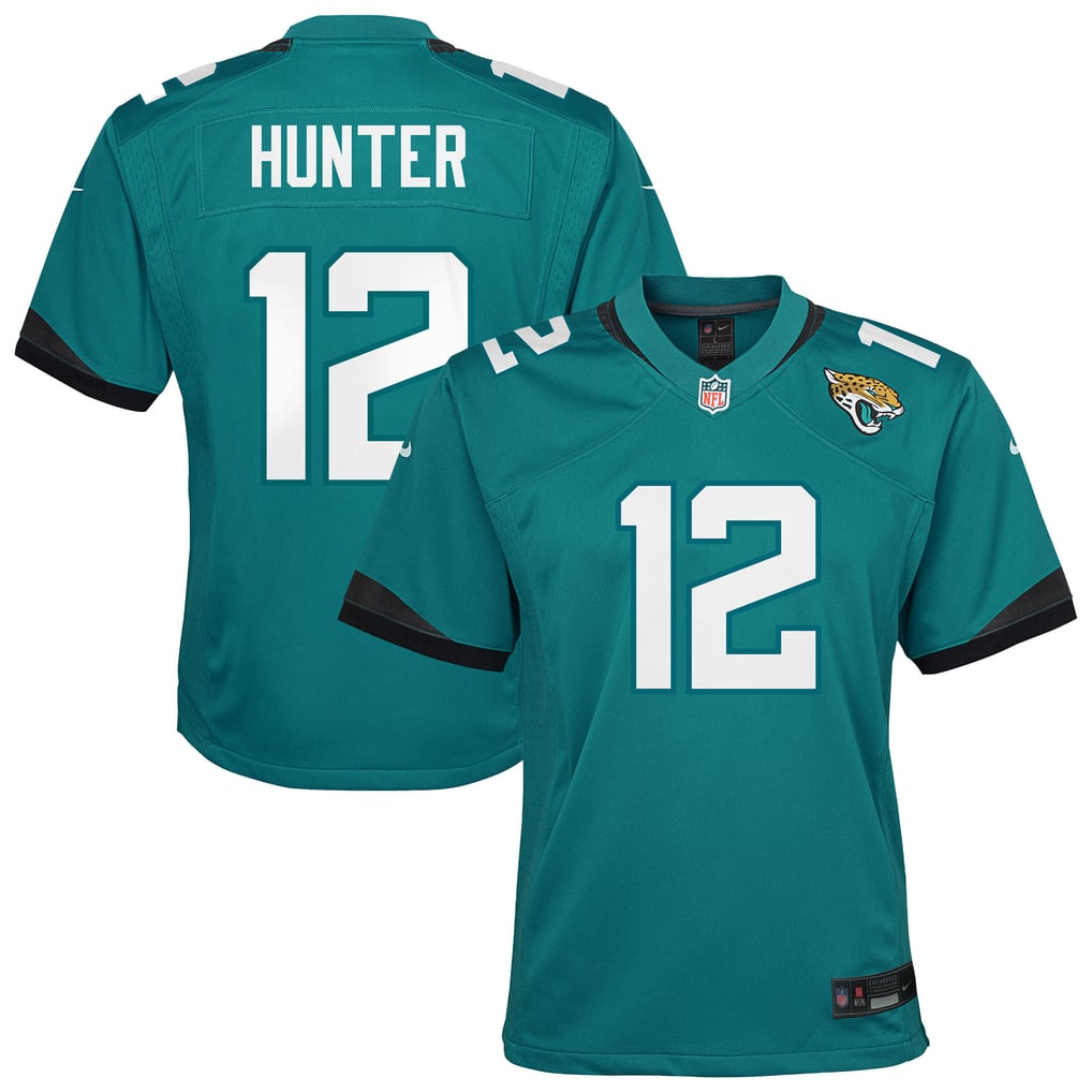 Youth Jacksonville Jaguars Travis Hunter Teal Team Game Jersey