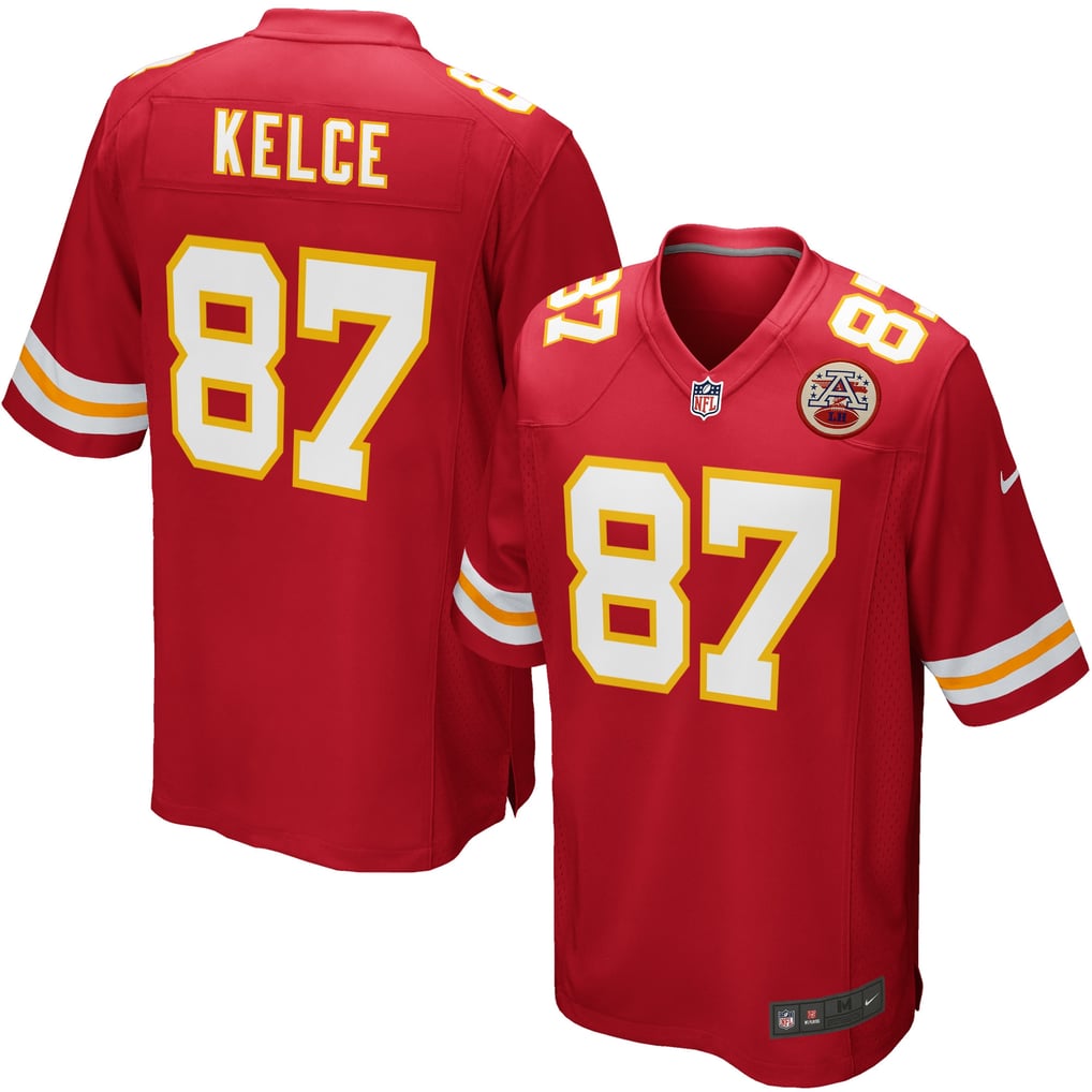 Youth Kansas City Chiefs Travis Kelce Red Game Jersey