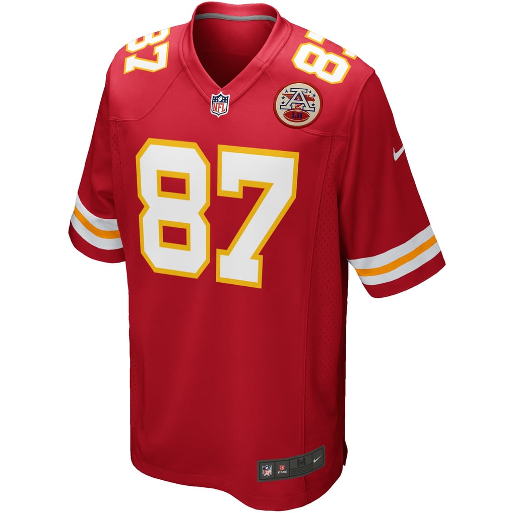 Youth Kansas City Chiefs Travis Kelce Red Game Jersey
