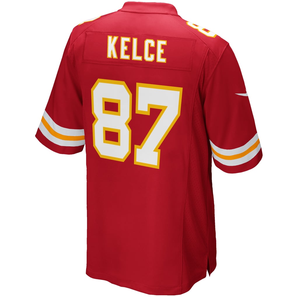 Youth Kansas City Chiefs Travis Kelce Red Game Jersey