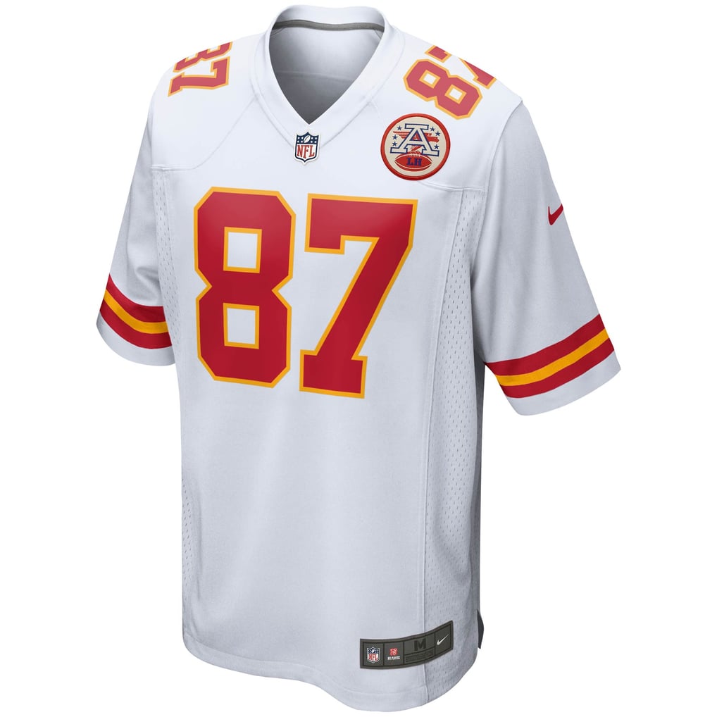 Youth Kansas City Chiefs Travis Kelce White Game Jersey