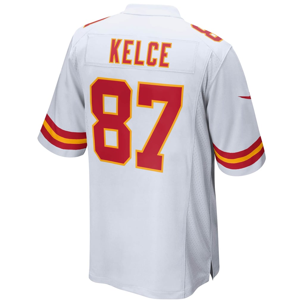 Youth Kansas City Chiefs Travis Kelce White Game Jersey