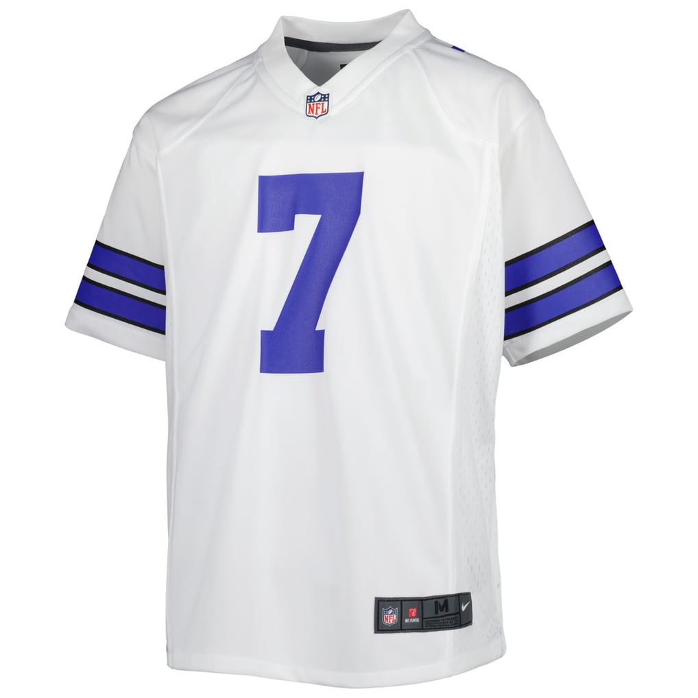 Youth Dallas Cowboys Trevon Diggs White Game Jersey