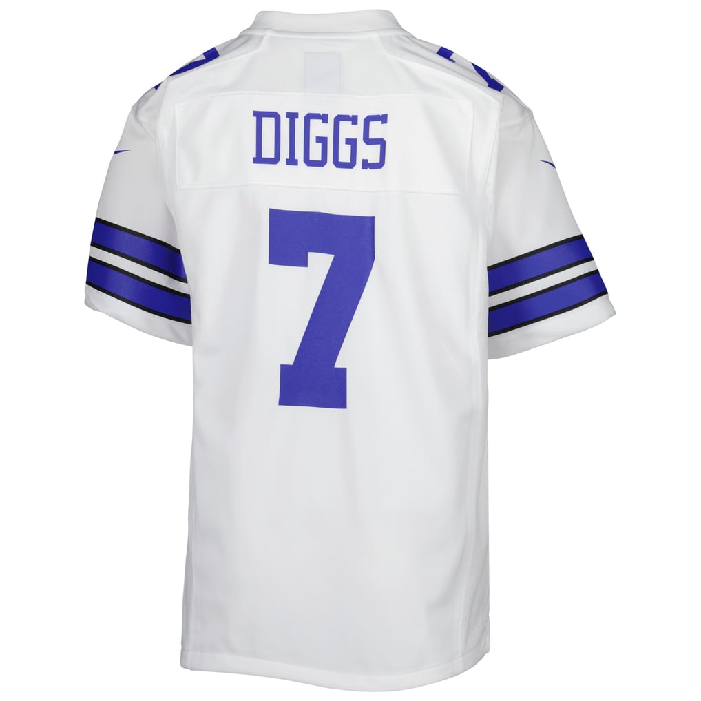 Youth Dallas Cowboys Trevon Diggs White Game Jersey