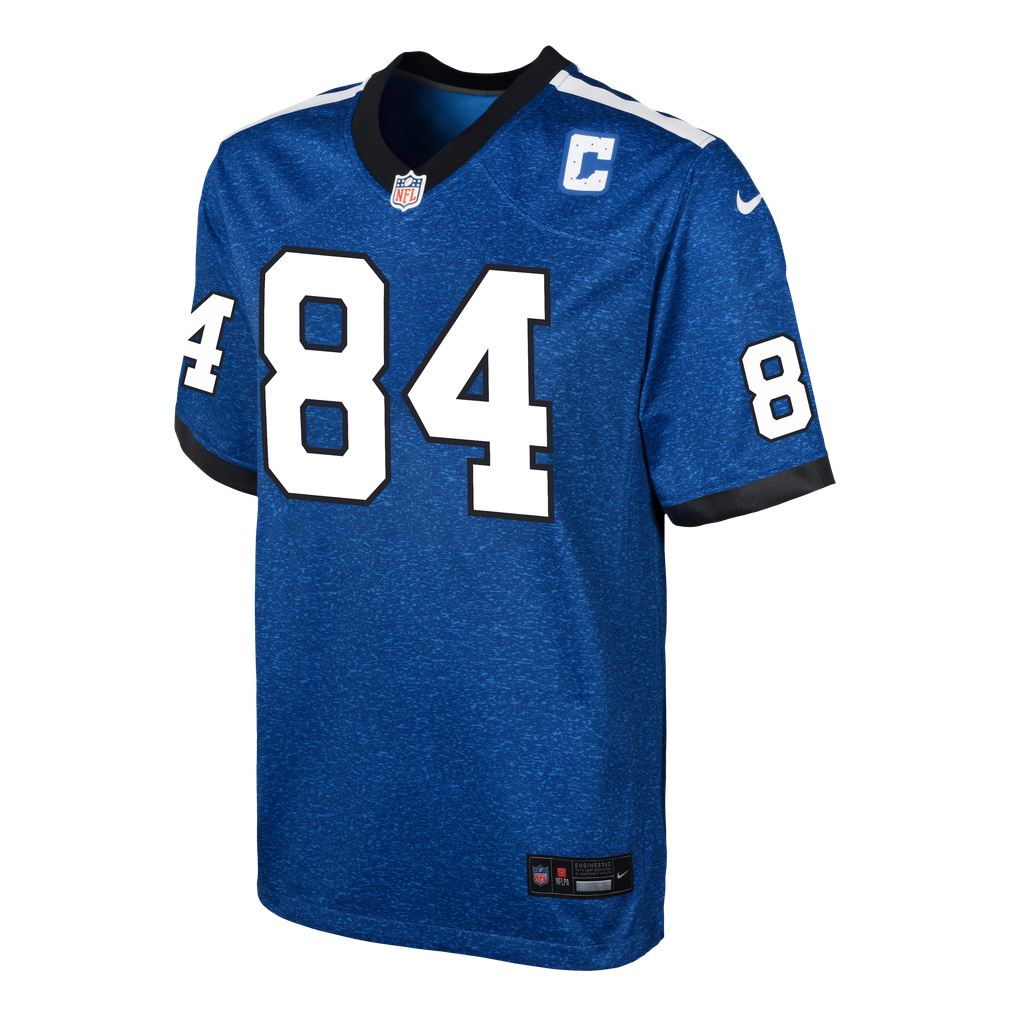 Youth Indianapolis Colts Tyler Warren Royal Alternate 2 Game Jersey