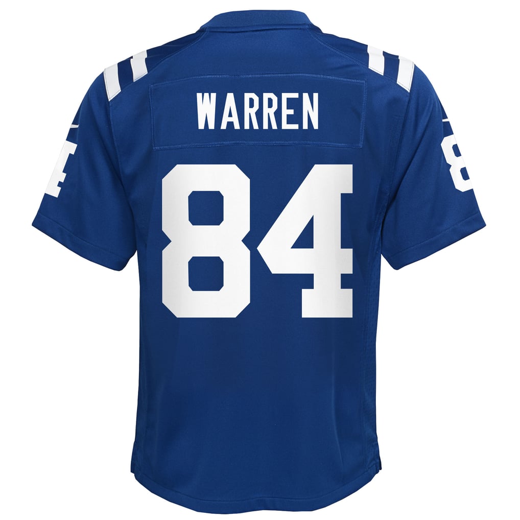 Youth Indianapolis Colts Tyler Warren Royal Team Game Jersey